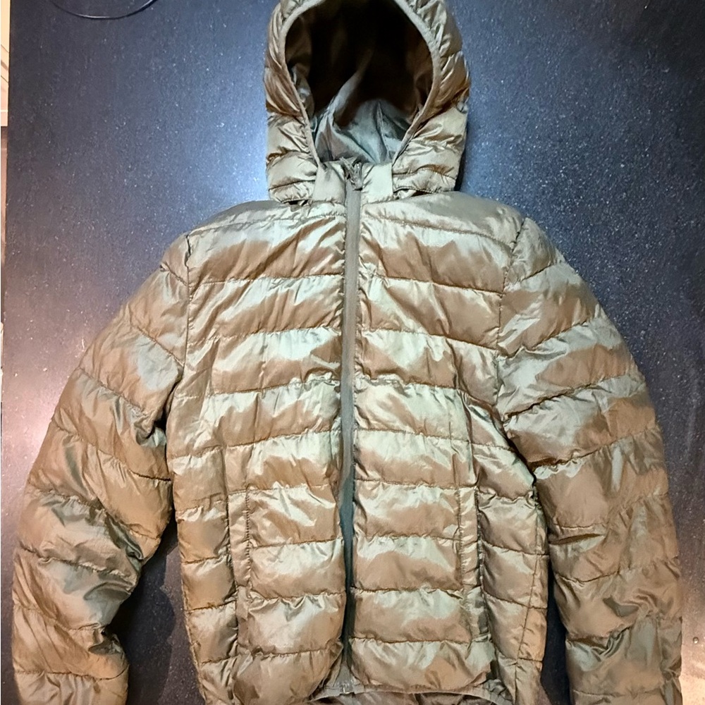 H&M Kids Army Green Puffer Jacket